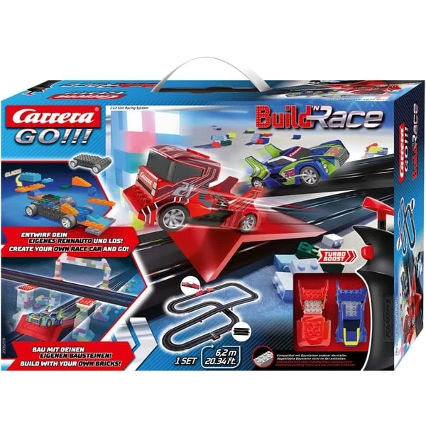 Carrera GO!!! Build 'n Race - Racing Set 6.2, Rennbahn 1 Carrera GO!!! Build 'n Race - Racing Set 6.2, Rennbahn