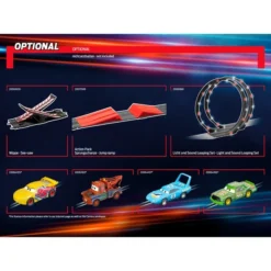 Carrera GO!!! Disney·Pixar Cars - Glow Racers, Rennbahn -Jamara Siku Geschaft Carrera GO Disney Pixar Cars Glow Racers Rennbahn@@100025192 8
