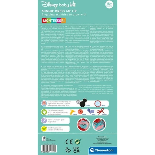 Clementoni Baby Minnie - Dress Me Up, Spielfigur 7 Clementoni Baby Minnie - Dress Me Up, Spielfigur – Bild 7