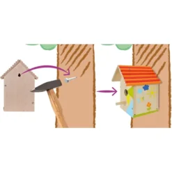 Eichhorn Vogelhaus, Basteln -Jamara Siku Geschaft Eichhorn Vogelhaus Basteln@@1393922 6
