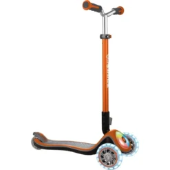 GLOBBER Elite Prime Mit Leuchtrollen Und Flashlight, Scooter