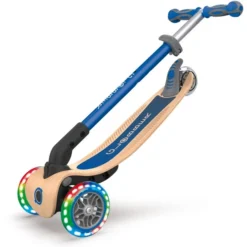 GLOBBER Primo Wood Mit Leuchtrollen, Scooter -Jamara Siku Geschaft GLOBBER Primo Wood mit Leuchtrollen Scooter@@1so7gp05 5