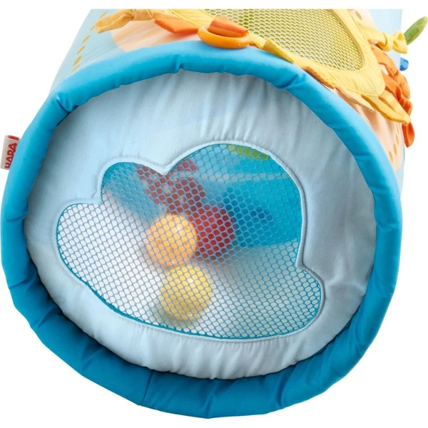 HABA Krabbelrolle Regenbogenwelt, Geschicklichkeitsspiel 3 HABA Krabbelrolle Regenbogenwelt, Geschicklichkeitsspiel – Bild 3