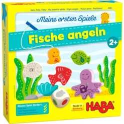 HABA Meine Ersten Spiele - Fische Angeln, Geschicklichkeitsspiel