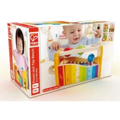 Hape 2in1 Xylophon Und Hammerspiel, Musikspielzeug -Jamara Siku Geschaft Hape 2in1 Xylophon und Hammerspiel Musikspielzeug@@1ss9hm02 4