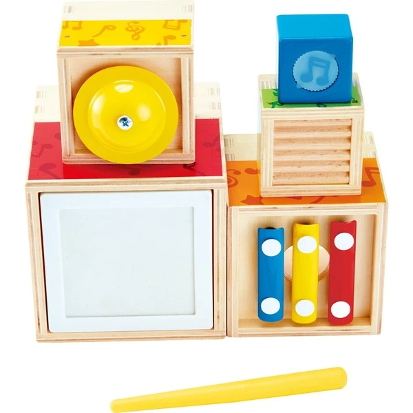 Hape Musik-Stapelwürfel, Musikspielzeug 1 Hape Musik-Stapelwürfel, Musikspielzeug