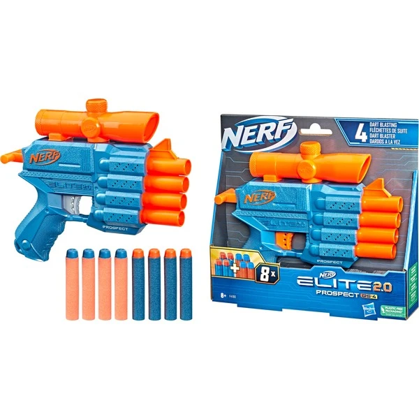 Hasbro Nerf Elite 2.0 Prospect QS-4, Nerf Gun – Bild 3