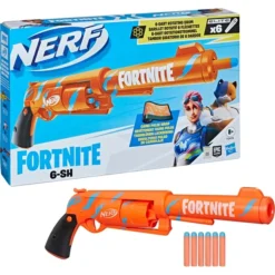 Hasbro Nerf Fortnite 6-SH, Nerf Gun -Jamara Siku Geschaft Hasbro Nerf Fortnite 6 SH Nerf Gun@@1771730 1