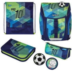 Herlitz FiloLight Plus Green Goal, Schulranzen