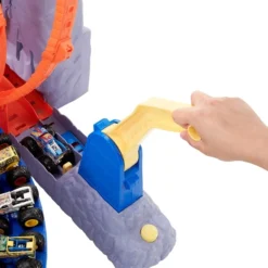 Hot Wheels Monster Trucks T-Rex Vulkanarena Spielset, Rennbahn -Jamara Siku Geschaft Hot Wheels Monster Trucks T Rex Vulkanarena Spielset Rennbahn@@1758272 5