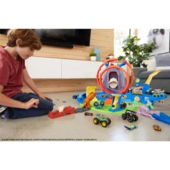 Hot Wheels Monster Trucks T-Rex Vulkanarena Spielset, Rennbahn -Jamara Siku Geschaft Hot Wheels Monster Trucks T Rex Vulkanarena Spielset Rennbahn@@1758272 8