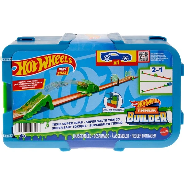 Hot Wheels Track Builder Toxic Jump Pack, Rennbahn 1 Hot Wheels Track Builder Toxic Jump Pack, Rennbahn