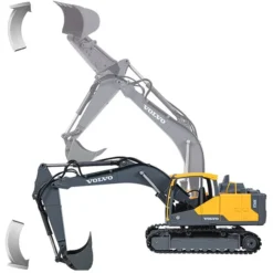 Jamara Bagger Volvo EC160E Metal, RC -Jamara Siku Geschaft Jamara Bagger Volvo EC160E Metal RC@@1829106 9