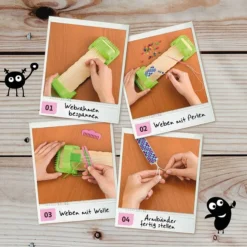 KOSMOS Perlen Weben, Basteln -Jamara Siku Geschaft KOSMOS Perlen weben Basteln@@1sgoe07g 3