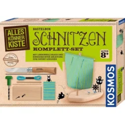KOSMOS Schnitzen Komplett-Set, Basteln