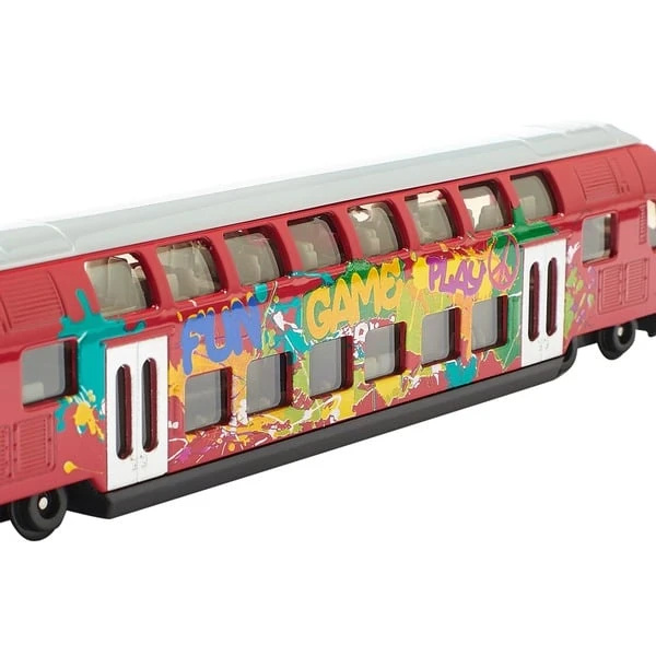 SIKU SUPER Doppelstock-Zug, Modellfahrzeug 2 SIKU SUPER Doppelstock-Zug, Modellfahrzeug – Bild 2