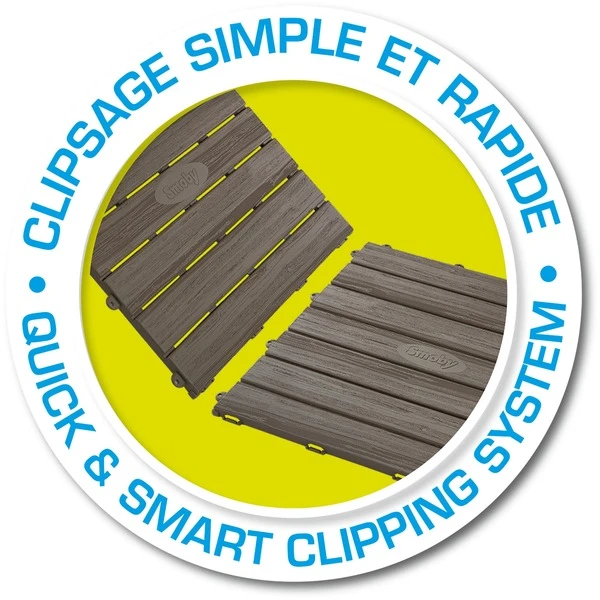 Smoby Bodenplatten-Set Mit Klicksystem, Gartenspielgerät 5 Smoby Bodenplatten-Set Mit Klicksystem, Gartenspielgerät – Bild 5