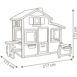 Smoby Neo Friends Spielhaus Mit Vorgarten, Gartenspielgerät 13 Smoby Neo Friends Spielhaus Mit Vorgarten, Gartenspielgerät -Jamara Siku Geschaft Smoby Neo Friends Spielhaus mit Vorgarten Gartenspielger t@@1719964 5