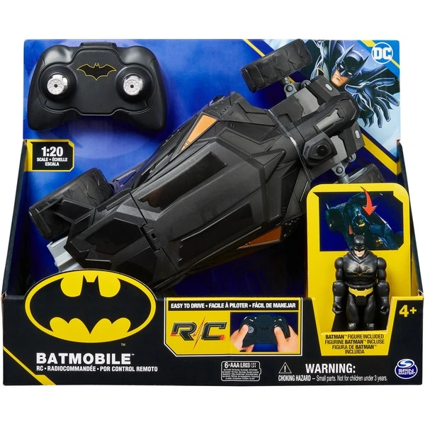 Spin Master DC Comics - Batman Batmobil Mit Fernsteuerung, RC 1 Spin Master DC Comics - Batman Batmobil Mit Fernsteuerung, RC