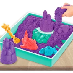 Spin Master Kinetic Sand - Sandbox Set Lila, Spielsand -Jamara Siku Geschaft Spin Master Kinetic Sand Sandbox Set lila Spielsand@@100007966 7
