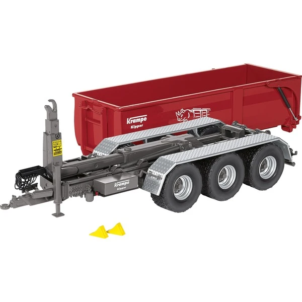 Wiking Krampe Hakenlift THL 30 L Abrollcontainer Big Body 750, Modellfahrzeug – Bild 3