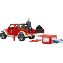 Bruder Jeep Wrangler Unlimited Rubicon Feuerwehrfahrzeug Mit Feuerwehrmann, Modellfahrzeug -Jamara Siku Geschaft bruder Jeep Wrangler Unlimited Rubicon Feuerwehrfahrzeug mit Feuerwehrmann Modellfahrzeug@@1ssbf03h 6