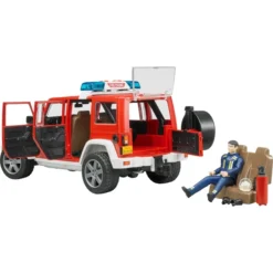 Bruder Jeep Wrangler Unlimited Rubicon Feuerwehrfahrzeug Mit Feuerwehrmann, Modellfahrzeug -Jamara Siku Geschaft bruder Jeep Wrangler Unlimited Rubicon Feuerwehrfahrzeug mit Feuerwehrmann Modellfahrzeug@@1ssbf03h 7