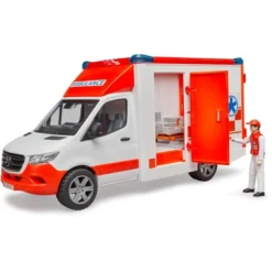 Bruder MB Sprinter Ambulanz Mit Fahrer, Modellfahrzeug -Jamara Siku Geschaft bruder MB Sprinter Ambulanz mit Fahrer Modellfahrzeug@@1808297 3