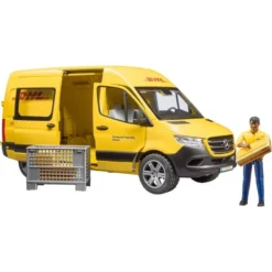 Bruder MB Sprinter DHL Mit Fahrer, Modellfahrzeug