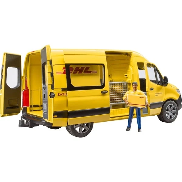 Bruder MB Sprinter DHL Mit Fahrer, Modellfahrzeug 6 Bruder MB Sprinter DHL Mit Fahrer, Modellfahrzeug – Bild 6