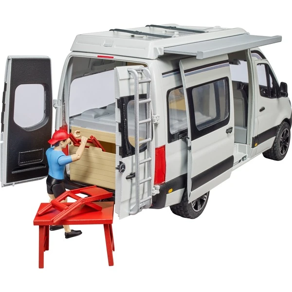 Bruder Mercedes Benz Sprinter Camper Mit Fahrer, Modellfahrzeug 7 Bruder Mercedes Benz Sprinter Camper Mit Fahrer, Modellfahrzeug – Bild 7