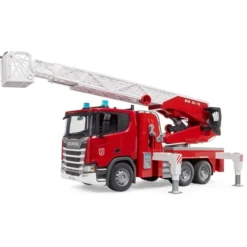 Bruder Scania Super 560R Feuerwehr Mit Drehleiter, Wasserpumpe, Light & Sound, Modellfahrzeug -Jamara Siku Geschaft bruder Scania Super 560R Feuerwehr mit Drehleiter Wasserpumpe Light Sound Modellfahrzeug@@1912232 2