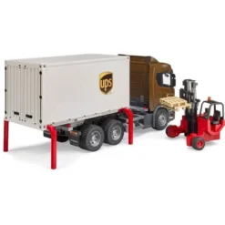 Bruder Scania Super 560R Logistik LKW Mit Mitnahmestapler, Modellfahrzeug -Jamara Siku Geschaft bruder Scania Super 560R Logistik LKW mit Mitnahmestapler Modellfahrzeug@@1912231 5