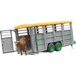 Bruder Viehtransportanhänger Mit Kuh, Modellfahrzeug -Jamara Siku Geschaft bruder Viehtransportanh nger mit Kuh Modellfahrzeug@@1ssbf05n 3