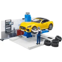 Bruder Bworld PKW-Werkstatt, Kulisse -Jamara Siku Geschaft bruder bworld PKW Werkstatt Kulisse@@1ssbf06i 3