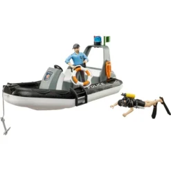 Bruder Bworld Polizei Schlauchboot, Modellfahrzeug -Jamara Siku Geschaft bruder bworld Polizei Schlauchboot Modellfahrzeug@@1827750 5